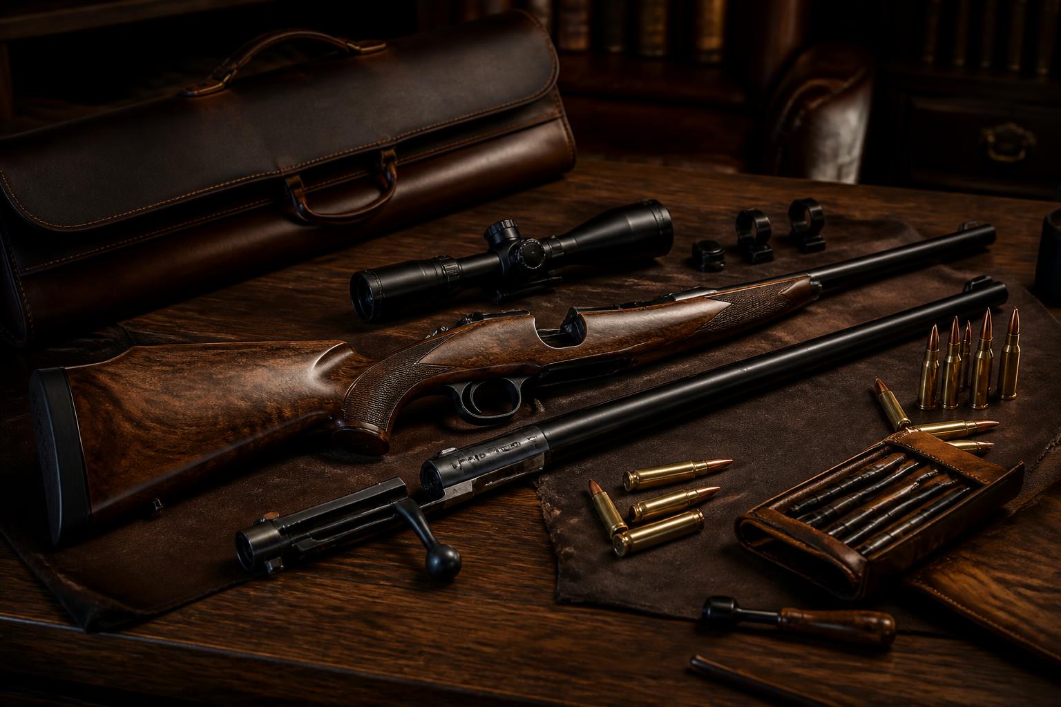 Blaser R8 z osprzętem